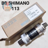 BB Shimano BB-UN300 Panjang 113 Bottom Bracket Model As Kotak UN300
