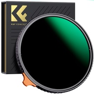 K&F Concept Nano-X Series 49mm-82mm ND3~ND1000 Ultra-thin Adjustable ND Filter HD Waterproof Anti-Re