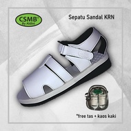 Hajj and Umrah sandals - White, 36 B1A4