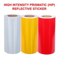 30CM HIP STICKER / HIGH INTENSITY PRISMATIC STICKER / SIGN BOARD REFLECTIVE STICKER / CAR STICKER /