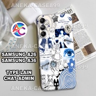 AC46/Softcase Procamera Samsung A26 - Latest Samsung A36 and All Types of Silicone Cartun Motif