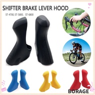 BORAG 1 pair Bracket Hoods, Silicone Road Bike Bracket Covers,  Shifters Protective Hoods for ST-470
