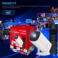 Game Projector P30 Max 3D 4K ULTRA HD Plug and Play Android11 BT5.0 720P Home Theater Tax Invoice Av