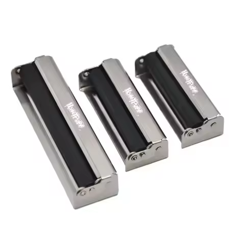 MOONBIFFY Metal Cigarette Rolling Machine 70MM/78MM/110MM Tobacco Cigarette Roller For Rolling Paper
