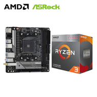 【真香】華擎 A520M-ITX/ac+AMD【四核】Ryzen3 3200G