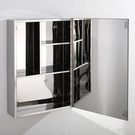 【uosho】Wall-Mounted Bathroom Cabinet Mirror Storage Organizer,Best for Bathroom, Washroom, Bedroom, Living Room