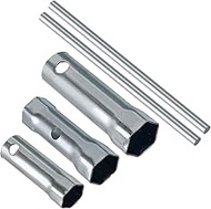 CoCud Double Sided Spark Plug Socket Wrench for Motorcycles, 6 mm, 21 mm, 17/19 mm, Deep Reach with