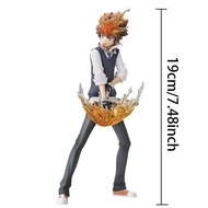 Katekyou 19Cm Hitman REBORN Anime Figure Sawada Tsunayoshi Action Figure Standing Handsome Man