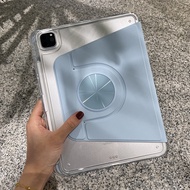เคสแม่เหล็กถอดปกได้  หมุนได้รอบด้าน New Magnetic Detachable Crystal case for iPad Air6m2 Air7M3 11นิ