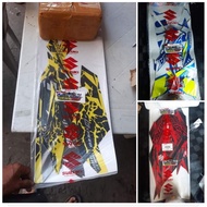 Decal glossy red (Raider Fi 150) Original genuine stock sgp