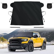 Windshield Cover for Ice and Snow for 2019-2025 Dodge RAM 1500 Accessories CrewCab,MegaCab Pickup,2D