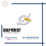 Scalp Vein Set Butterfly Needle For Rapid Venous Access 25G