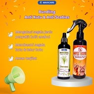 (Maxicare) Anti-Flea and Scabies Package, Wounds, Fungus, Skin Diseases Anti-Scabies Plus Anti-Flea 