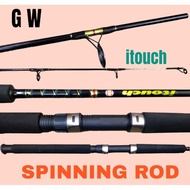 G W ITOUCH SPINNING FISHING ROD