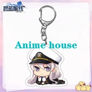 Keychain, Anime Standee Model Azur Lane Study Desk Decoration