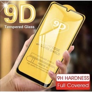 (Moza) Tempered Glass Full VIVO Y15 Y15i Y17 Y17i Black Or White 5D Glue/9D