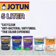 5L JOTUN TIMELESS 1024 , 9938 BLACKENED BLACK MAJESTIC TRUE BEAUTY / SENSE / COVER PLUS SHEEN & MATT