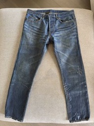 Dior Waxed Denim Jeans - Size 32