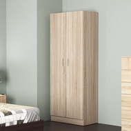 MYHOUSE Furniture Wardrobe Clothes Cabinet  Cupboard 2 Door Almari Baju Kayu 3 Pintu Almari Pakaian 