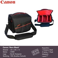 Canon Eos 1100D 1200D 1300D 60D 600D 700D Dslr Camera Bag with free rain cover