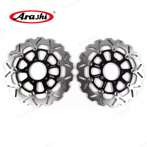 ARASHI GTR1400 Front Brake Disc CNC Brake Disk Rotors For KAWASAKI GTR 1400 2007 - 2016 2008 2009 20