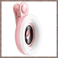 C3(MUDJ) LED Phone Lens Selfie Ring Light Mobile Phone Fill Light HD Macro Dimmable Lamp Beauty Ring