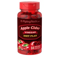 ถูกสุด! ควบคุมน้ำหนัก แอปเปิ้ลไซเดอร์ B12 Apple Cider Vinegar Diet Plan, 84 Capsules