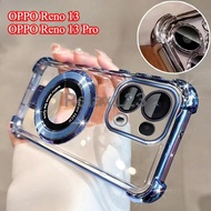 For OPPO Reno 13 5G OPPO Reno 13 Pro 5G Reno13 Reno13Pro 5G Casing 2024 Soft Clear Four Corners Thic
