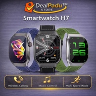DealPadu LAXASFIT H7 Smart Watch 2.01" Curved Screen Bluetooth Call Fitness Tracker Jam Pintar