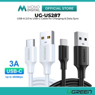 UGREEN USB C Cable USB A to Type C Fast Charging Data Sync Cord for Samsung S24 S23 Xiaomi Huawei Op