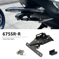 New For CFMOTO 675SR-R 675SRR 675 SR-R Motorcycle Rear License Plate Holder Bracket Tail Tidy Fender