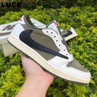6 Colors Travis Scott x Air 1 Retro Low-Top Medim Olive Color AJ1 Sneakers DM7866-200WYVUHU8J