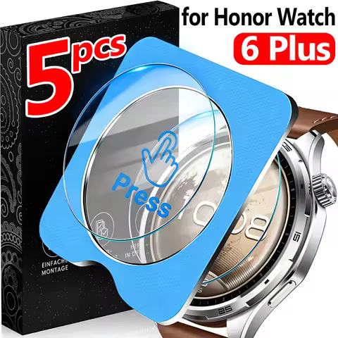 Tempered Glass for Honor Watch 6 Plus Scratch-resistant Shatterproof Smartwatch Films with Install K