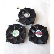 12v brushless dc Fan 0.40 - 0.42A Size 8cm Round Model Diameter 9cm