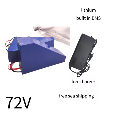 72v 45Ah not 40ah 50ah lithium ion polygon triangle battery pack 72v lithium battery for 3000W 5000W