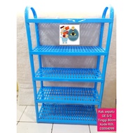 Jumbo Eagle Multipurpose 3 4 5 Tier Plastic Shoe Rack
