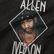 Rock Plan Casual Hip-Hop Iverson Printed T-Shirt - Boys' Campus Short Sleeve