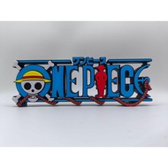 One Piece One Piece Logo Three-Dimensional Font Stand Signboard Signboard Figure Ornaments