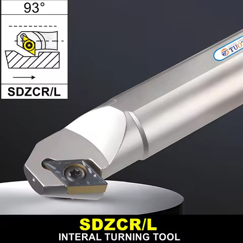 TUOZ SDZCR SDZCL 93° Lathe Tools S10K S12M S16Q S20R S25S SDZCR07 SDZCL07 SDZCR11 Internal Turning t