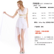 Greek Goddess White Female Dress Ancient Myth Story Halloween Costume Athena Goddess Zeus Rome Match