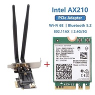 Intel Wifi 6E AX210 Pci Express Pcie pci-e dual band ac ax 6 AX200