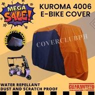 KUROMA 4006 E-BIKE WITH BACK PASSENGER SEAT COVER WATER REPELLANT