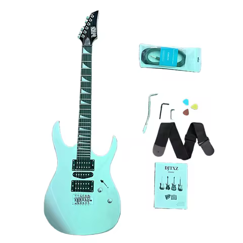 New Silver 170 Electric Guitar Performance Beginner's Practice Guitar