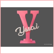 Personalized - Customized Letter or Number and Name Standee Home Decor ✻ ❤ ☫