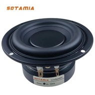 SOTAMIA 1Pcs 4.5 Inch Woofer Speaker 4 Ohm 30W Hifi Music Bass Bluetooth Speaker Home Audio Bookshel
