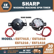 EST7015 EST1016 EST1216 EST1416 SHARP SEMI AUTO WASHING MACHINE TIMER SPIN TIMER manual mesin basuh 