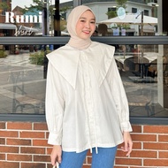 KEMEJA Yaz Indonesia - Rumi Shirt | Shirt Wanita oversized shirt Korean blouse