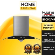 Rubine 1200m³/hr Glass Hood RCH-MARIA-SS