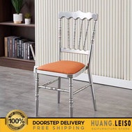 Chinese-style foldable wedding iron chairs, E0-grade environmental protection, made in China huangle