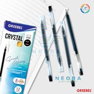 GREEBEL Gel Pen GP-520 Crystal 0.5 Black Gel Pen (1PCS)